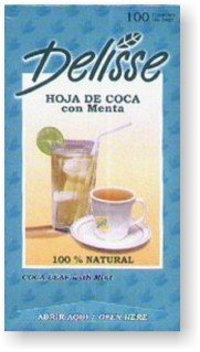 Delisse Coca Tea with Mint (100 Tea Bags) - Click Image to Close